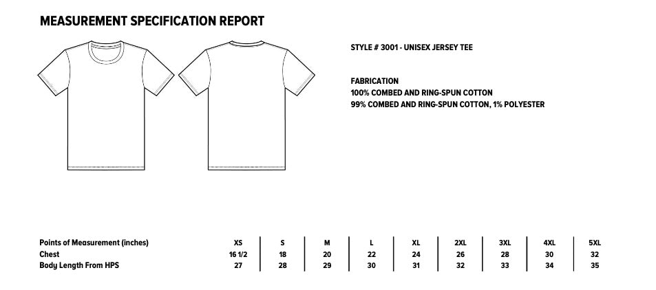 All In Fine Wood Logo Tee — Black (Premium Bella+Canvas Soft Tee)