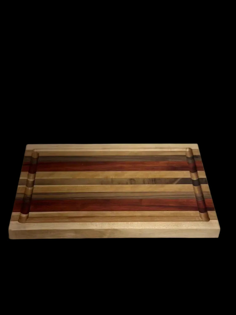 Edge grain cutting board juice groove
Edge grain cutting board thickness 1.125 inches.